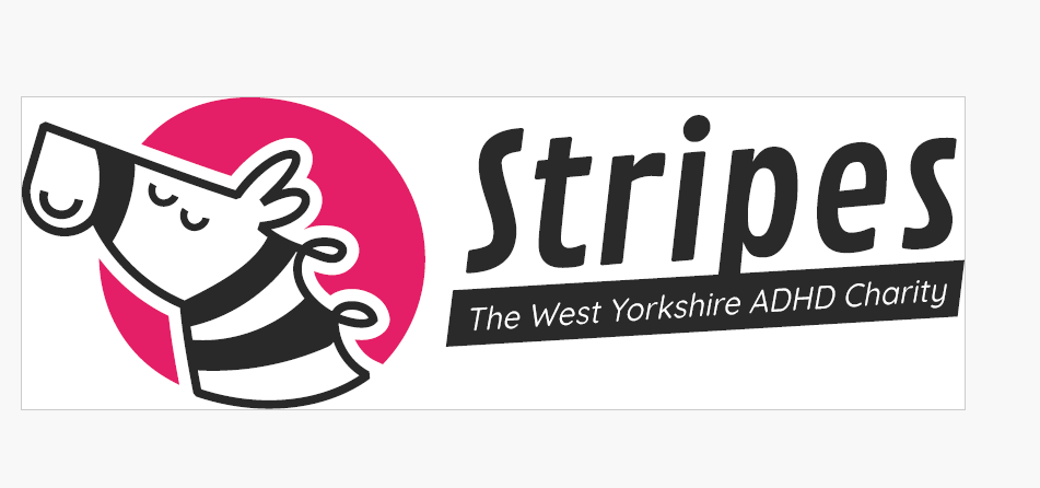 Stripes – The West Yorkshire ADHD Charity logo