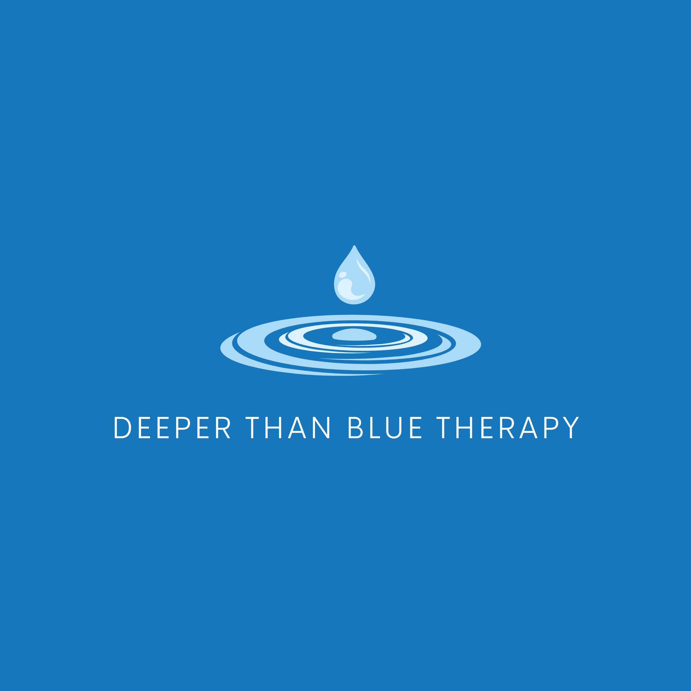 Deeper than Blue Therapy logo